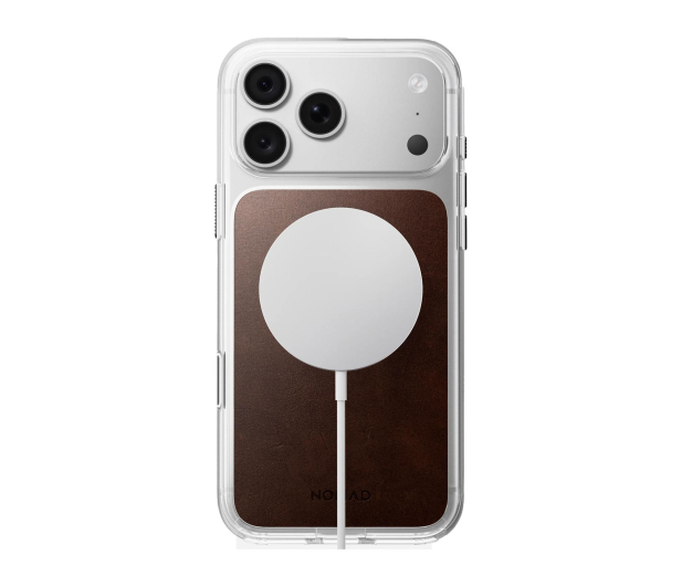 Nomad Clear Leather Case do iPhone 18 Pro Max / 17 Pro Max MagSafe - 1586596 - zdjęcie 2